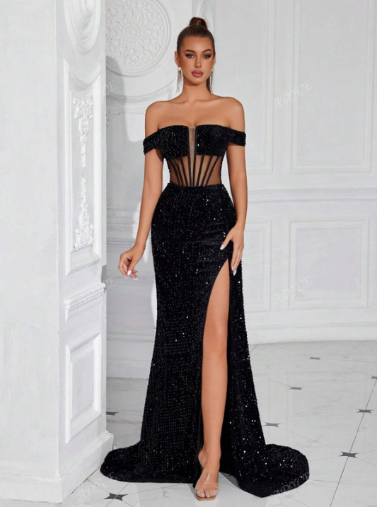 Formal Sequin Prom Dresses