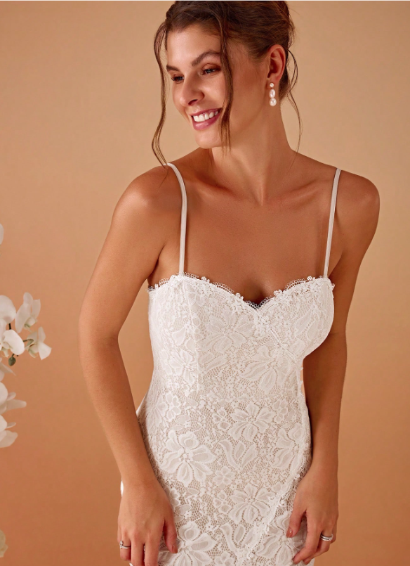 Tulle Mermaid Wedding Dress