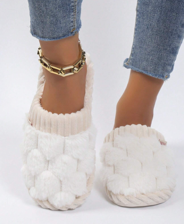 Soft & Cozy Closed Slippers for Bridesmaids