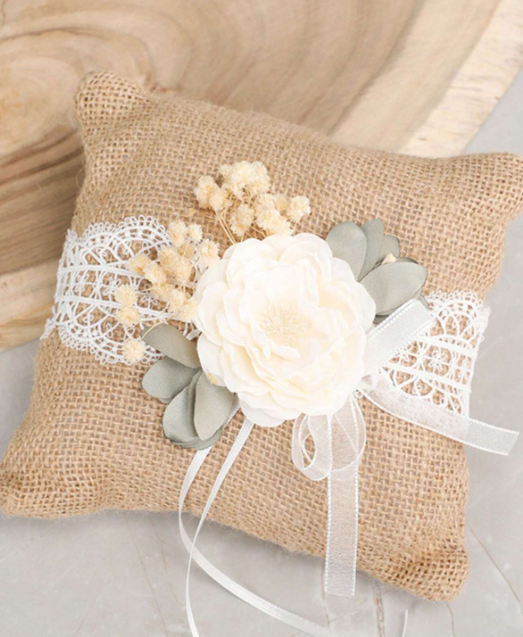 Flower Girl Basket & Ring Pillow