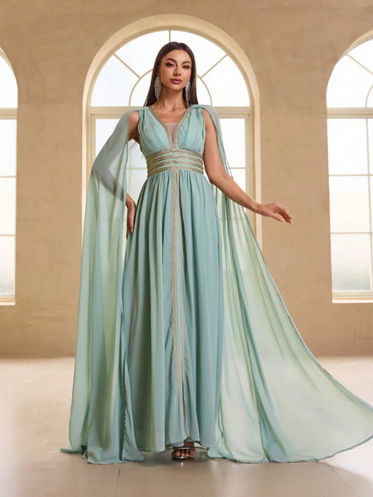 Banquet Evening Gown Chiffon Dress