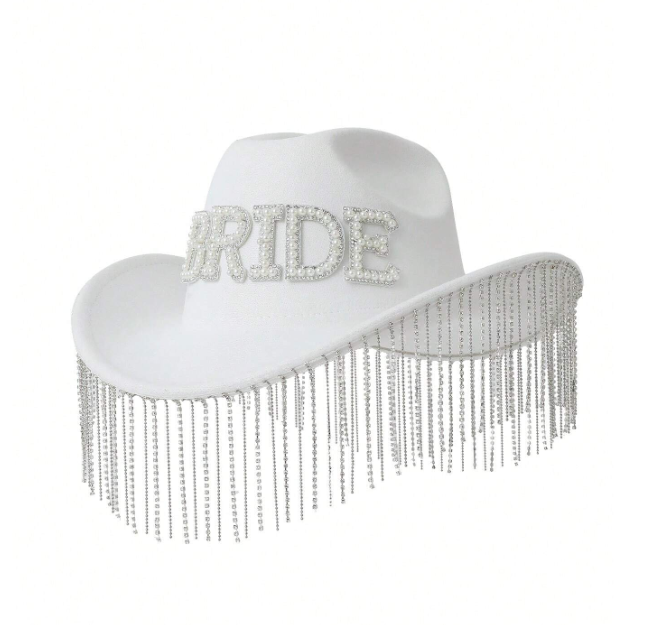 Bride Cowboy Hat