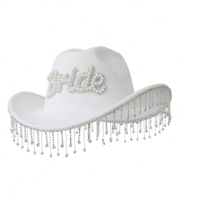 Bride Cowboy Hat