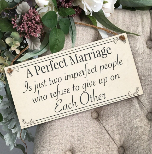 Marriage Wooden Plaque