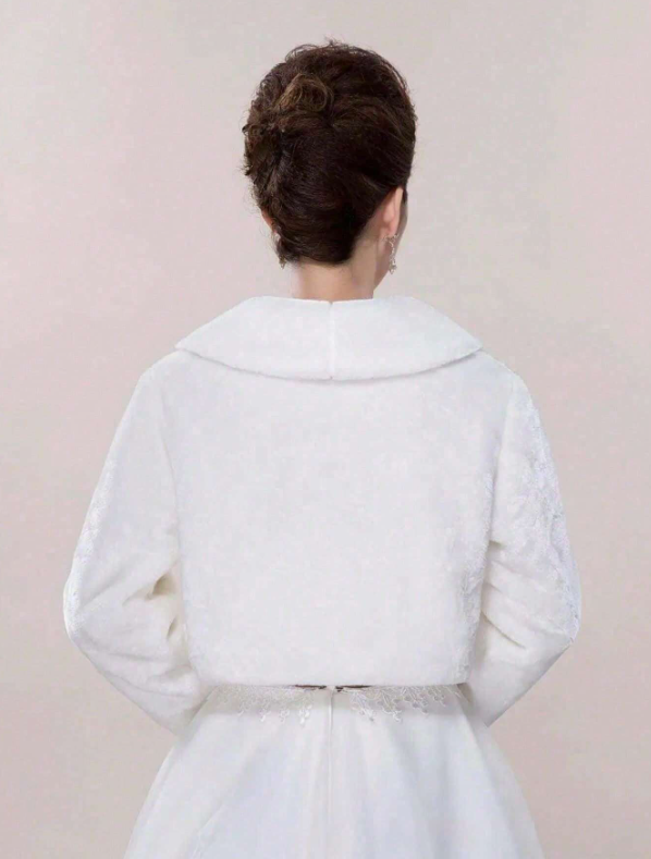 Wedding Fluffy Shawl Wrap Bolero