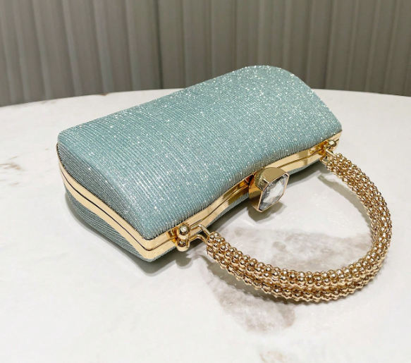 Glitter Luxury Rhinestone Decorated Evening Bag
