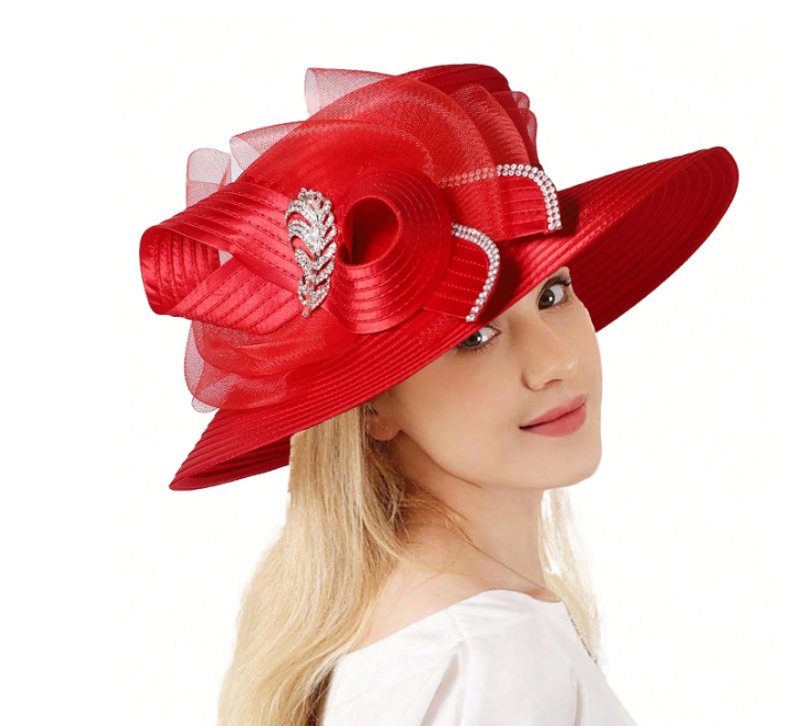 Wedding Bridal Church Tea Party Dress Hats
