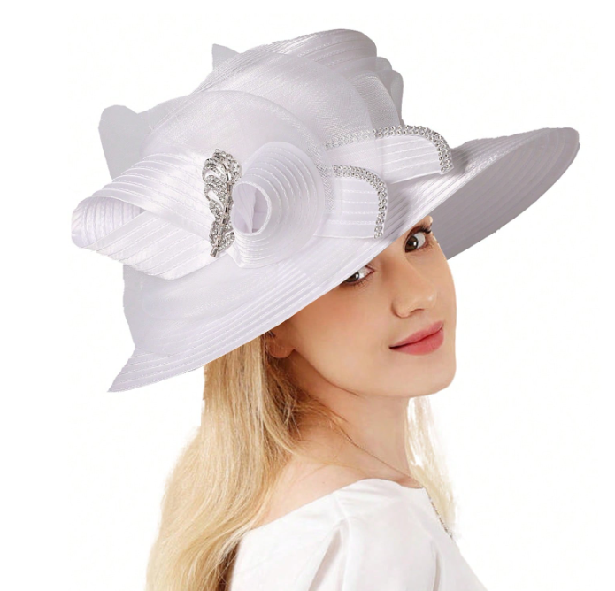 Wedding Bridal Church Tea Party Dress Hats