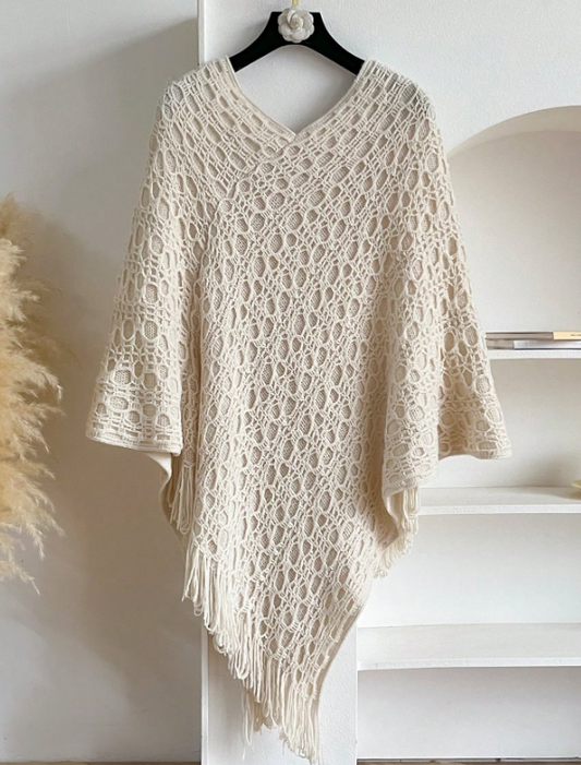Minimalist Vintage Solid Color Hollow