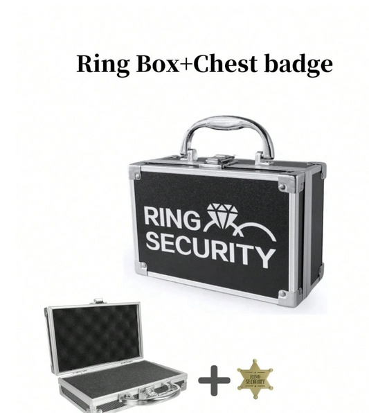 Ring Security Carry Box Ring Holder Set