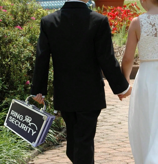 Ring Security Carry Box Ring Holder Set