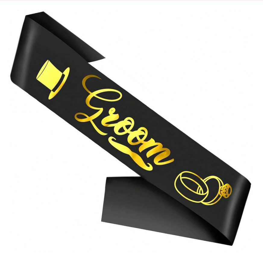 Groom Sash