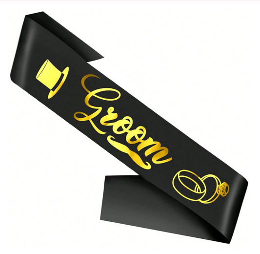Groom Sash