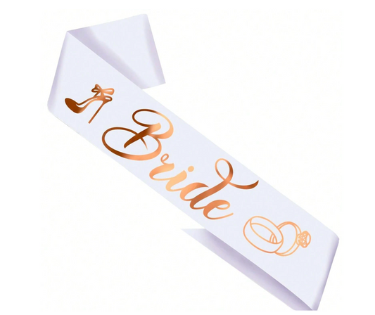 Bride Sash