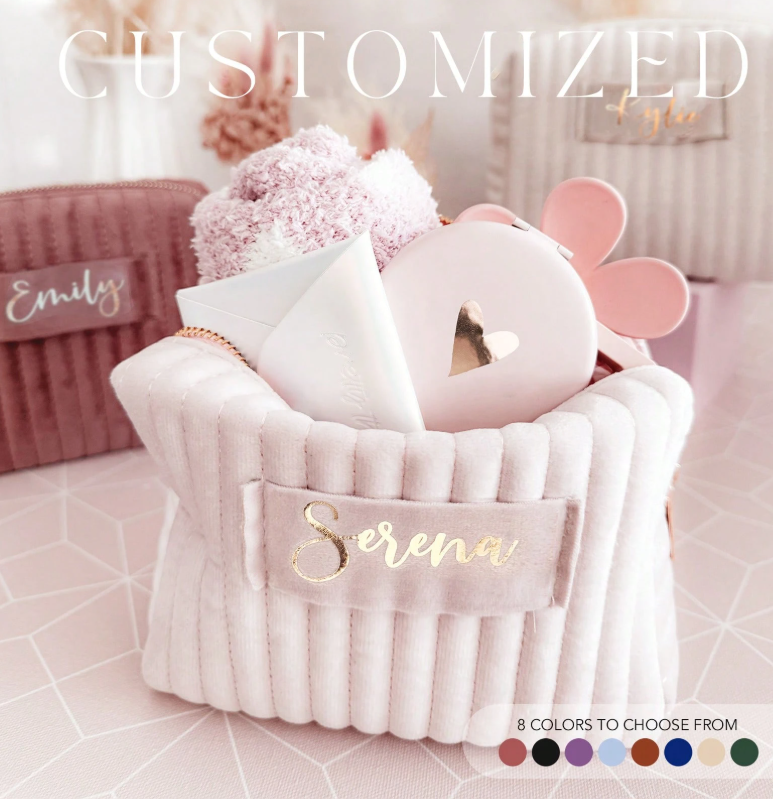 Personalized Name Cosmetic Bag