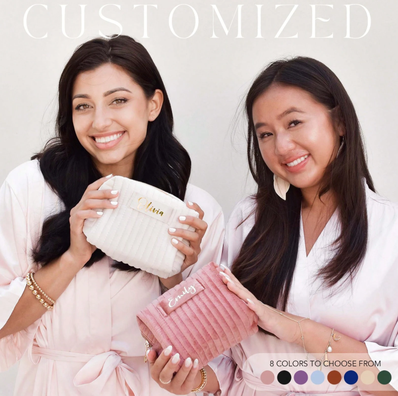 Personalized Name Cosmetic Bag