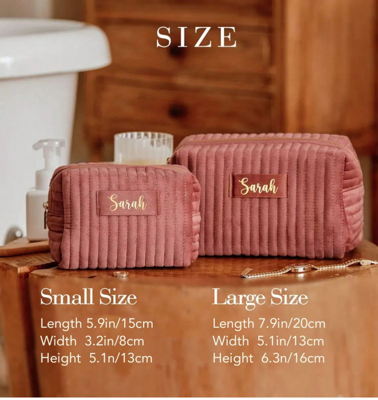 Personalized Name Cosmetic Bag