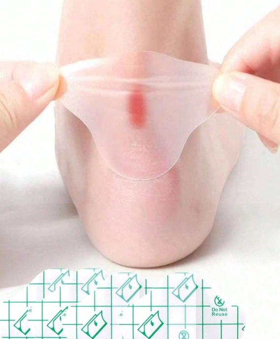 5PCs Gel Shoe/Heel Adhesive Blister Pads
