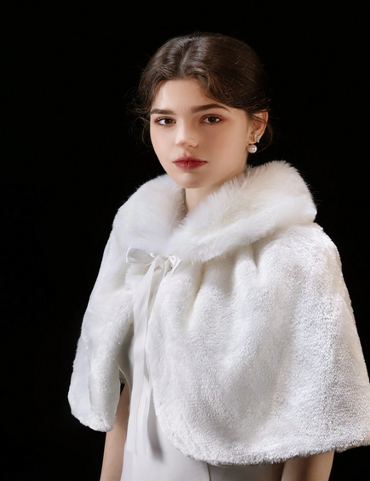 Bridal Fluffy Shawl