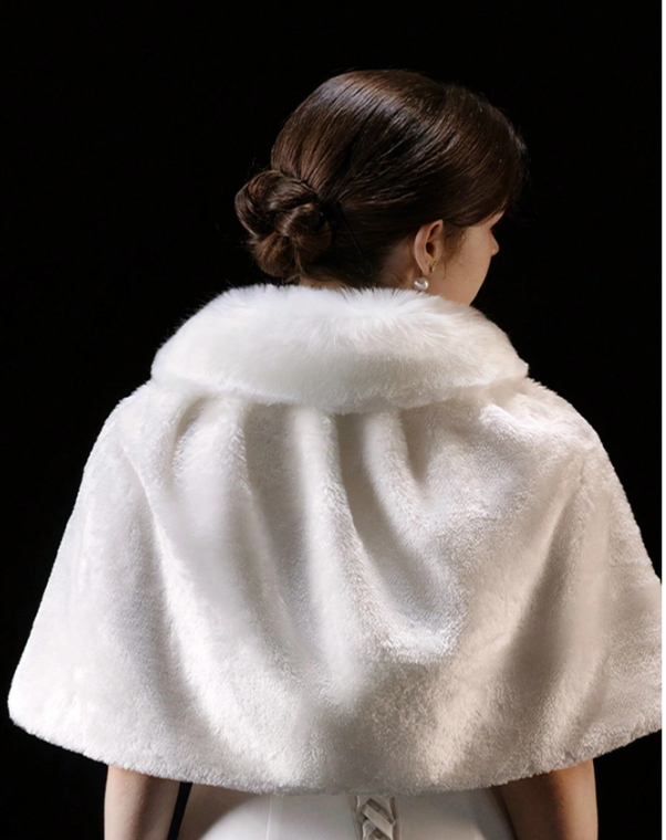 Bridal Fluffy Shawl