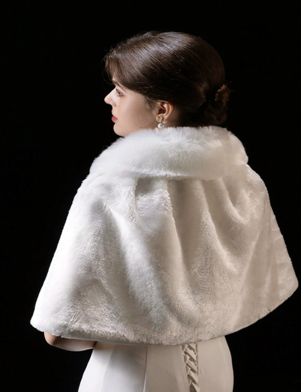 Bridal Fluffy Shawl