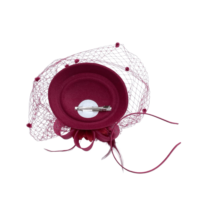 20s 50s Hat Pillbox Fascinator