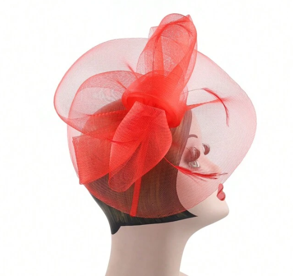 Bow Mesh Head Fascinator