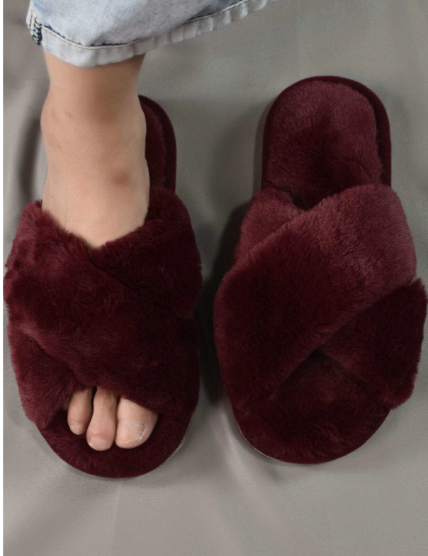 Bridesmaids Fluffy Slippers