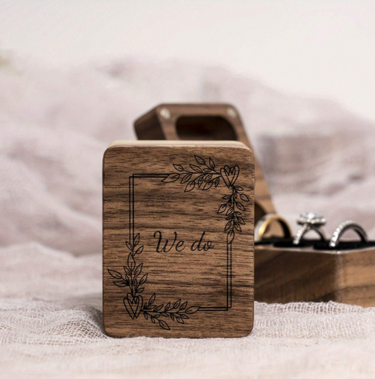 We Do 3 Slot Ring Box