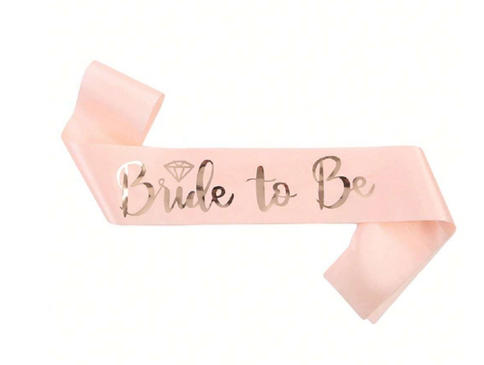 Bride To Be Sash