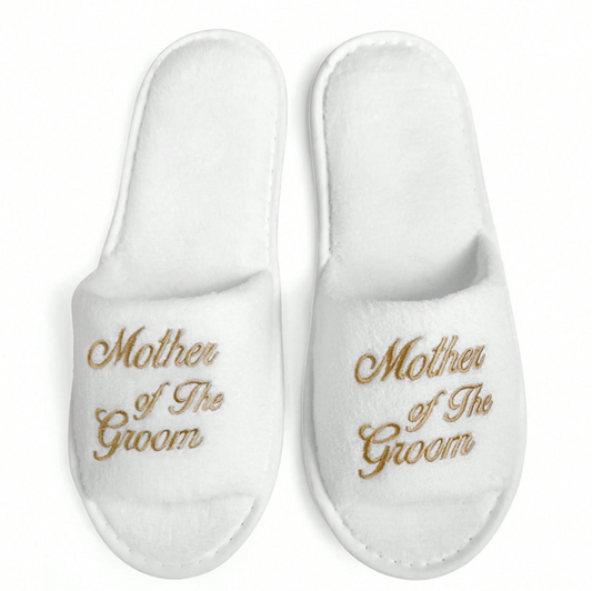 Mother Of The Groom Disposable Slippers