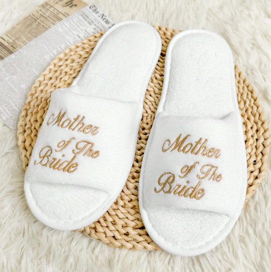 Mother of Bride Disposable Slippers