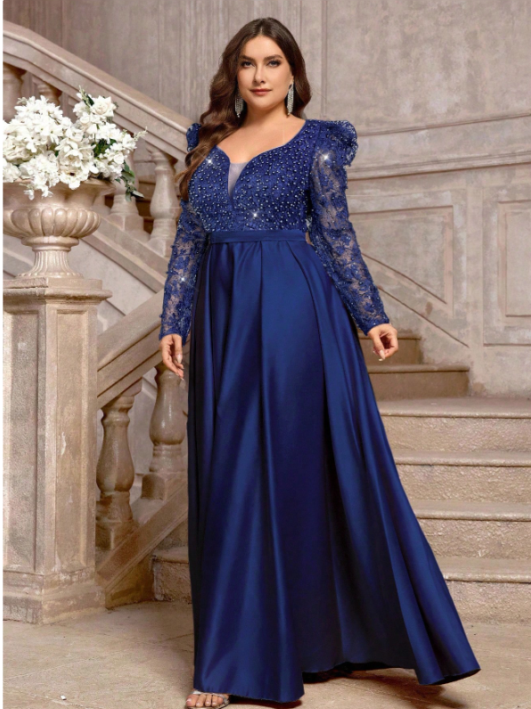 Embroidered Sequins & Rhinestones Mixed Dresses