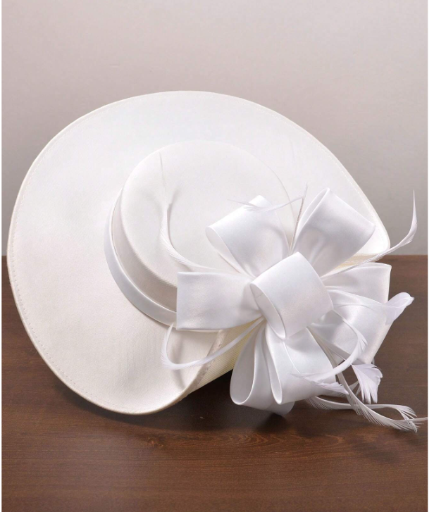 Wedding Hat Bow Decor