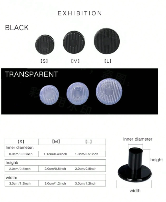 3pcs Shoe Heel Covers