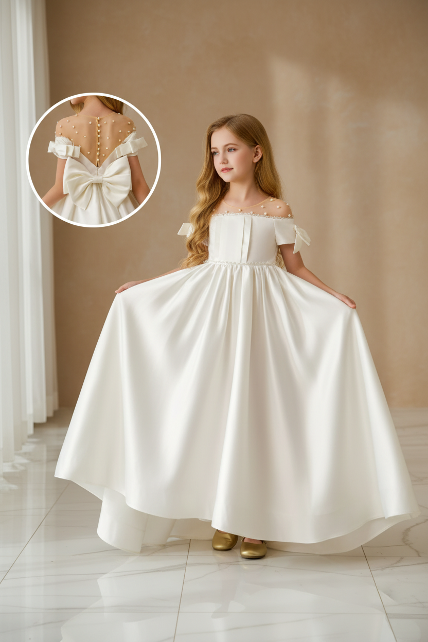 Junior Bridesmaids Princess Dress