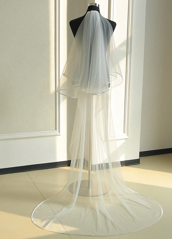 Piping Trim Bridal Veil