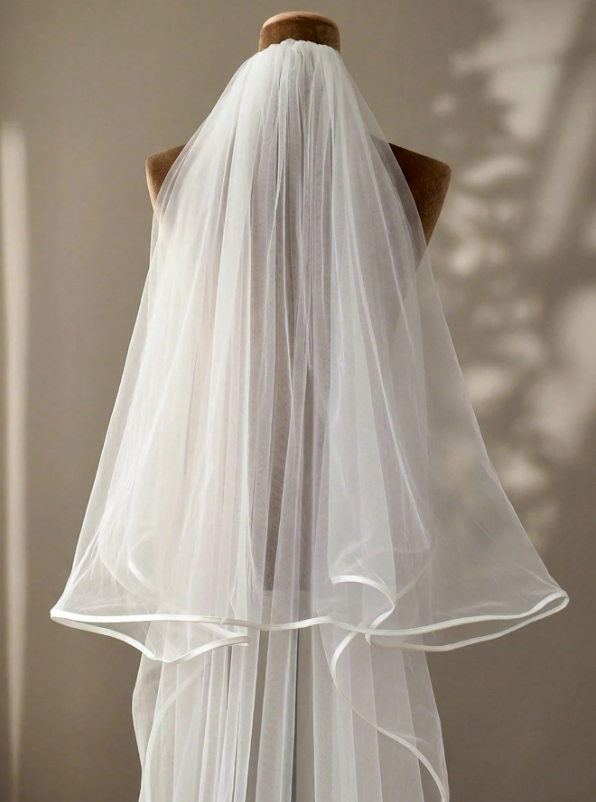 Piping Trim Bridal Veil