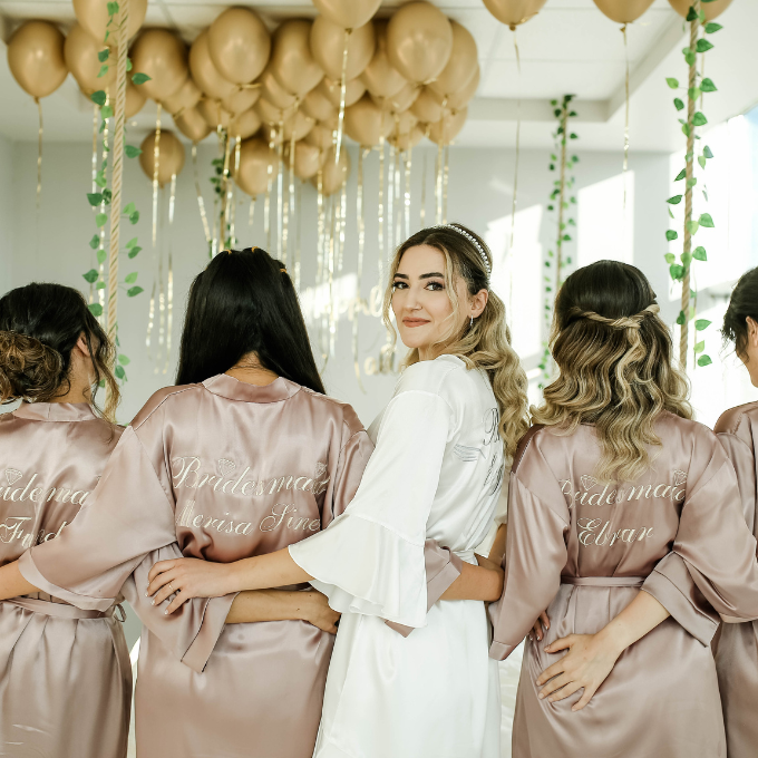 Personalized Luxury White Lace Gowns
