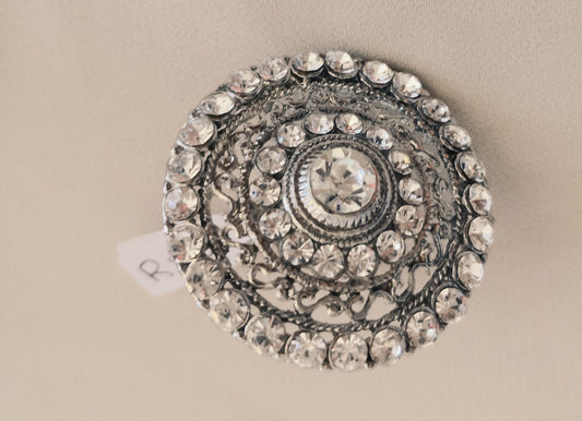Fashion Bridal Ring Silver - One Size