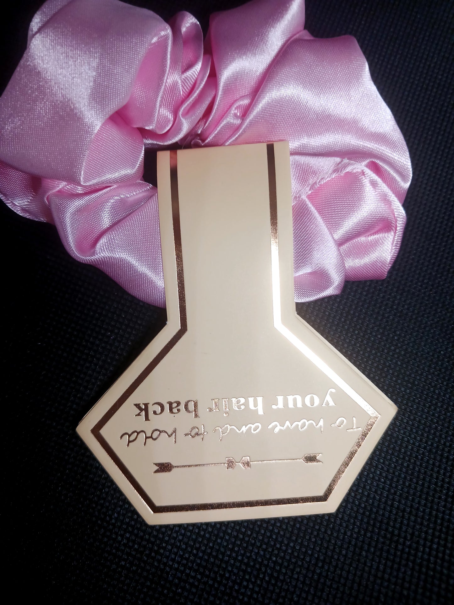 Pink Bridesmaid Scrunchie