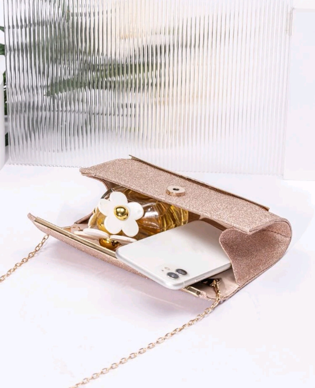 Glitter Square Bag, Perfect Bride Purse