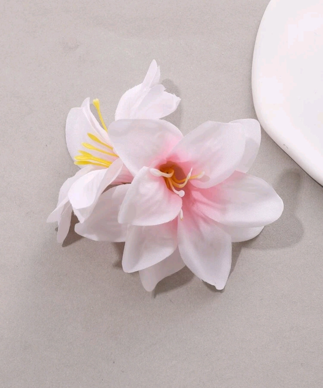 Flower Decor Hair Clip Boho Style