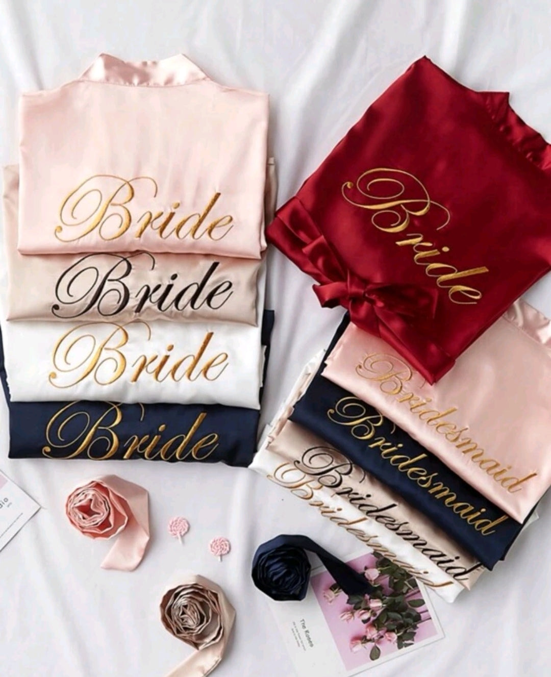 Bridesmaids Robe Champagne