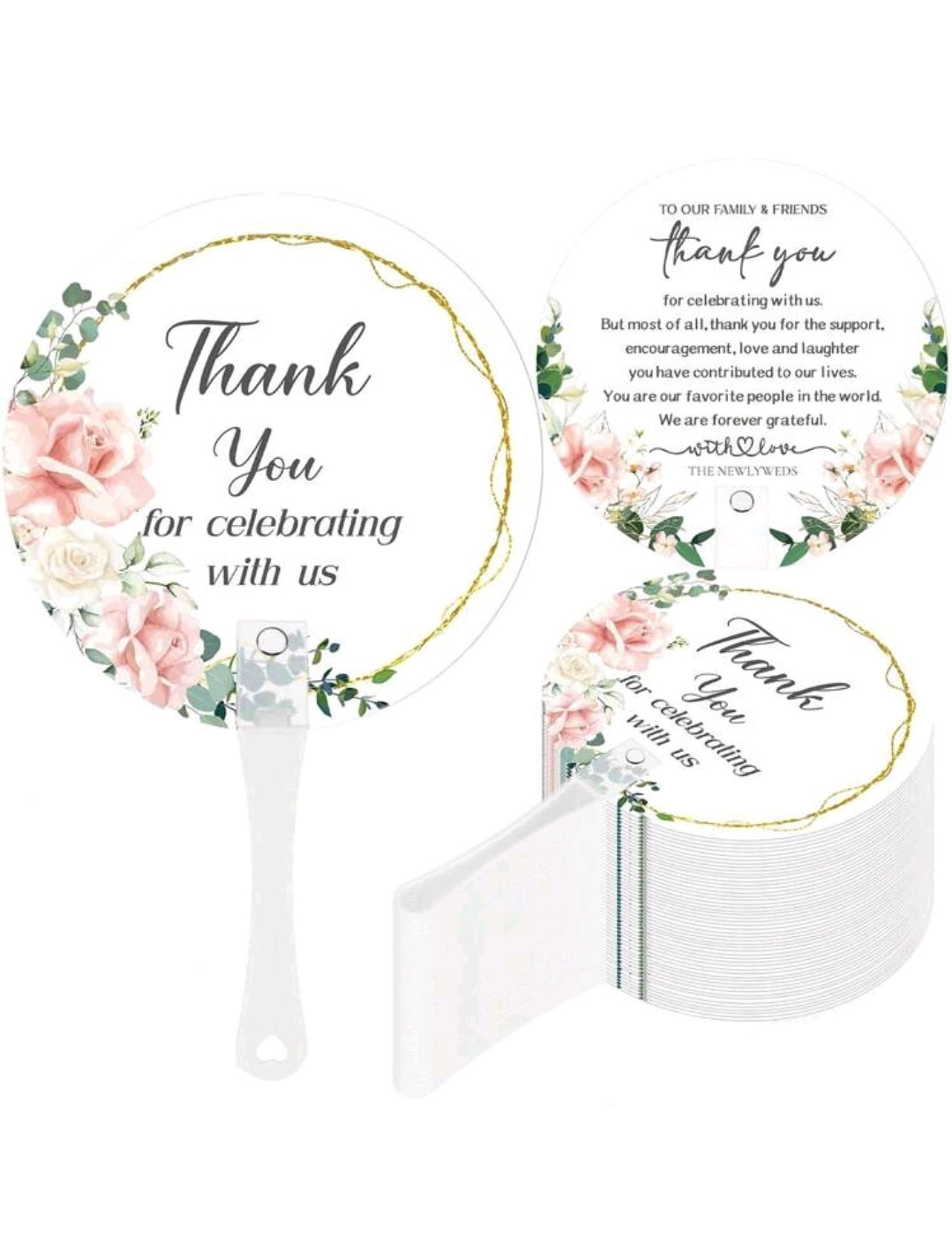Wedding Hand Fans