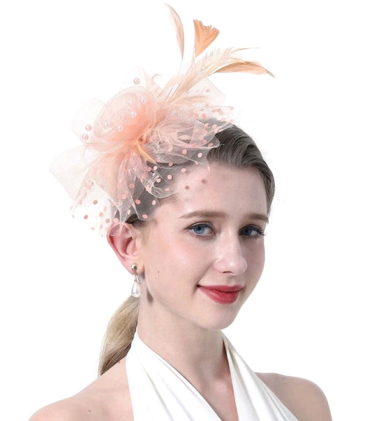 Champaigne color Fascinator