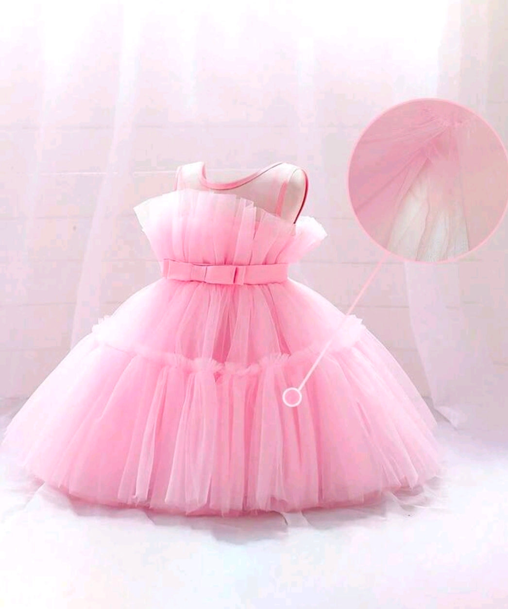 Pink Party Dress Princess Dress