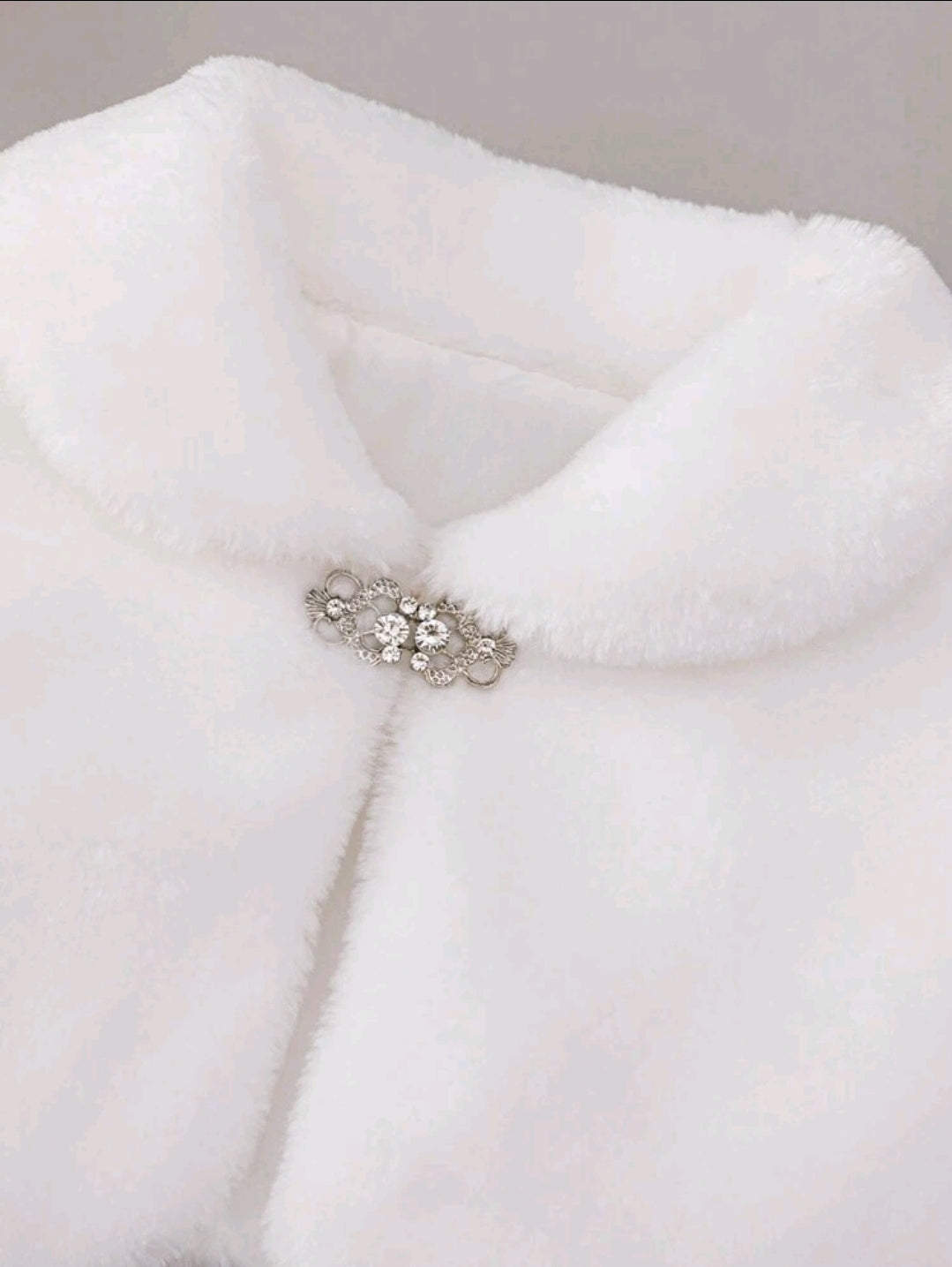 Furry Jacket for Flower Girls