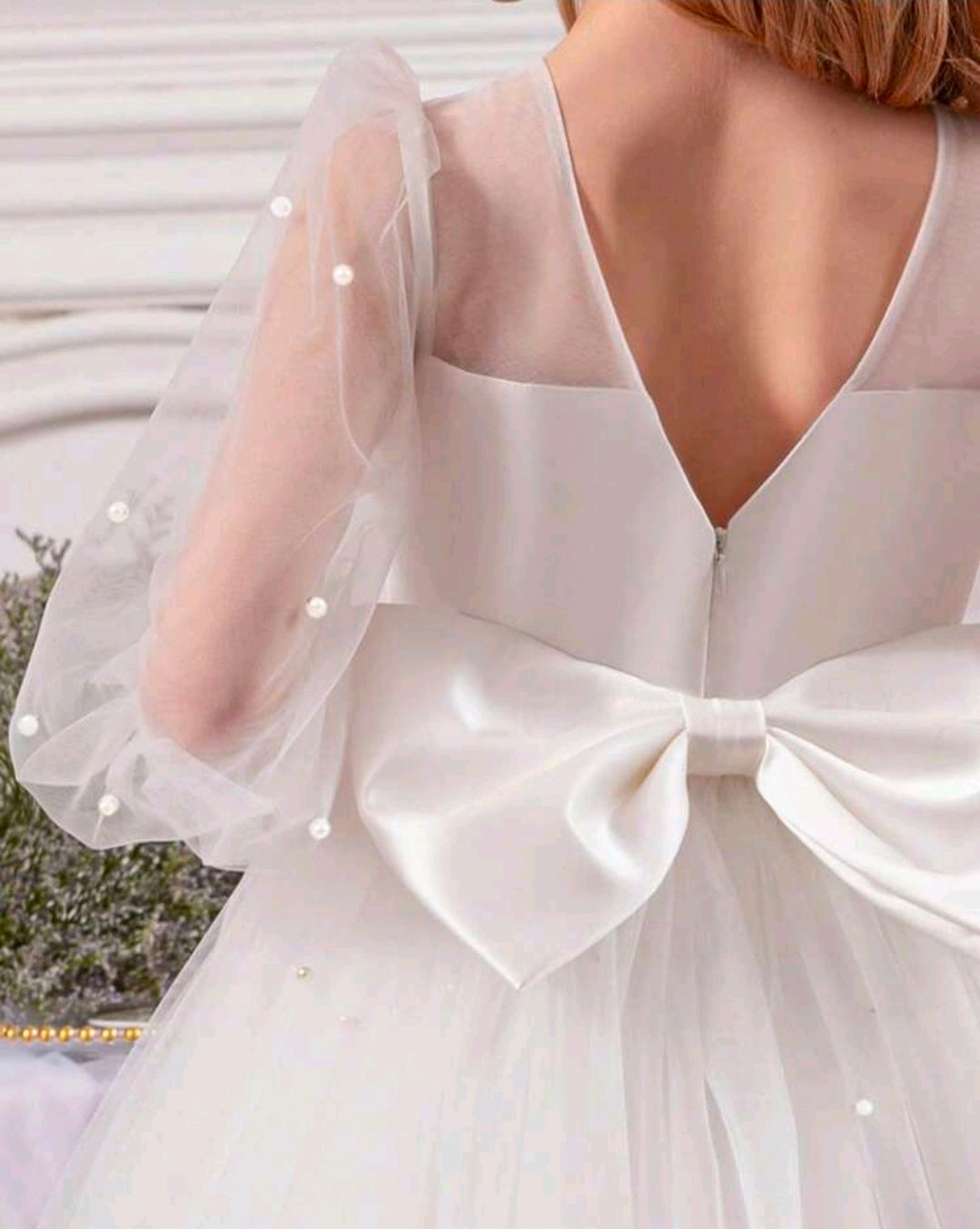 Bowknot Party Tulle Princess Dress