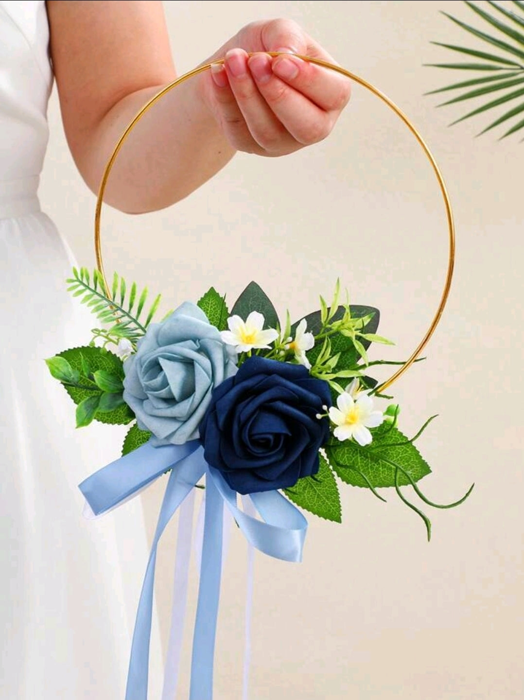 Bridesmaids Flower Hoop